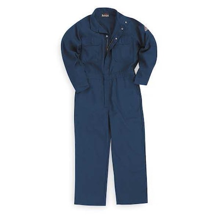 Coverall, 5.2 cal/sq cm ATPV, L, 32 in Inseam, Nomex® IIIA, Zipper MPN:CNB6NV LN 44