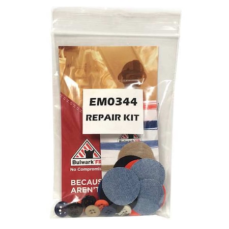 Garment Repair Kit, Clothing, Color Varies MPN:EM0344 RG M