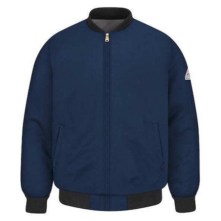 FR Jacket, 52 cal/sq cm, XL, 6 oz Nomex® IIIA, Zipper Closure MPN:JET2NV RG XL
