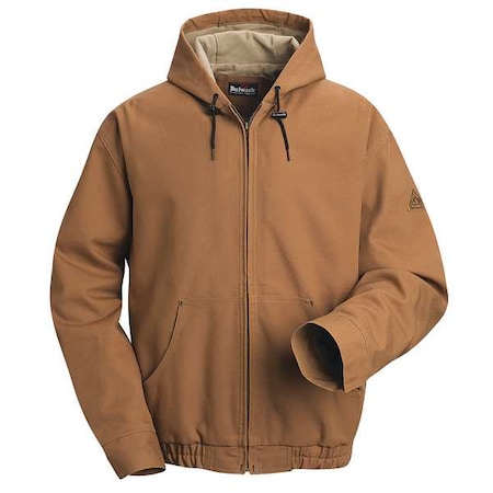 FR Jacket, 35 cal/sq cm, S, 11 oz Snaps Closure MPN:JLH4BD RG S