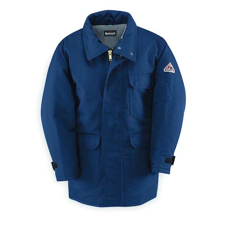 FR Jacket, 34 cal/sq cm, 2XL, 7 oz Excel FR™ ComforTouch®, Snaps, Zipper Closure MPN:JLP8NV LN XXL