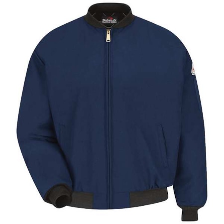 FR Jacket, 45 cal/sq cm, L, 6 oz Zipper Closure MPN:JNT2NV LN L