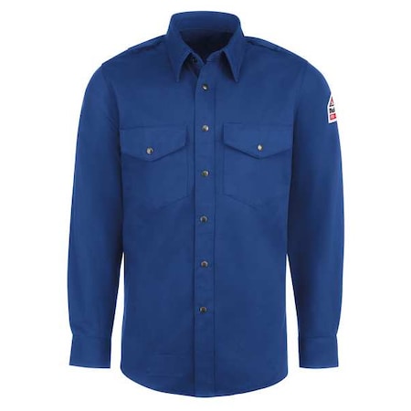 Men's Flame-Resistant Shirt, 7.7 cal/sq cm, M, Excel FR® MPN:SES2RB LN M