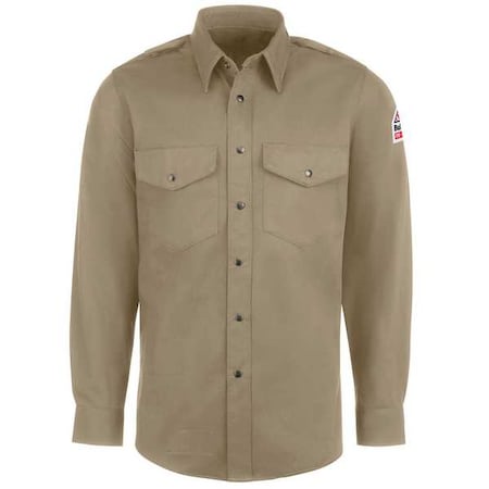 Men's Flame-Resistant Shirt, 7.7 cal/sq cm, S, Excel FR® MPN:SES2TN RG S
