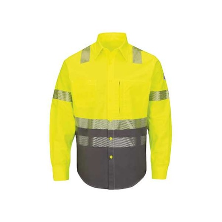 Men's Flame-Resistant Collared Shirt, 8.6 cal/sq cm, 2XL, ComforTouch® MPN:SLB4HG RG XXL