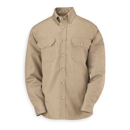 Men's Flame-Resistant Collared Shirt, 8.6 cal/sq cm, XL, ComforTouch® MPN:SLU2KH LN XL