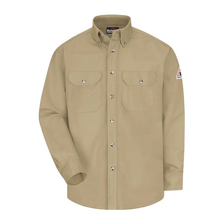 Men's Flame-Resistant Collared Shirt, 8.6 cal/sq cm, 5XL, ComforTouch® MPN:SLU2KH RG 5XL