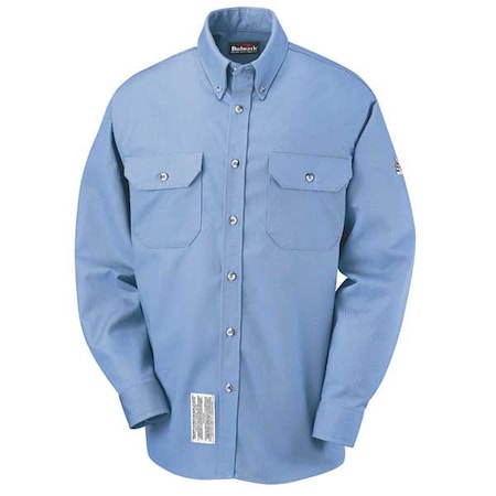 Men's Flame-Resistant Collared Shirt, 8.6 cal/sq cm, XL, ComforTouch® MPN:SLU2LB LN XL