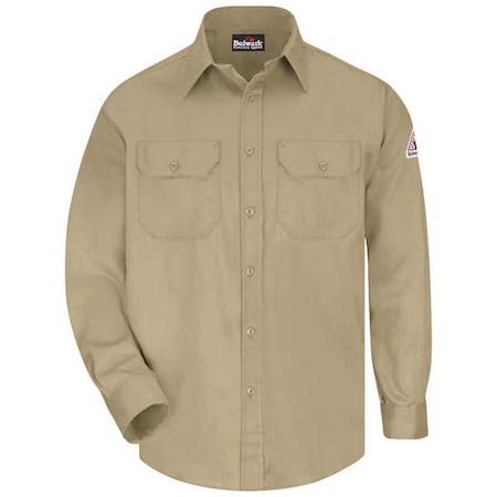 Men's Flame-Resistant Collared Shirt, 9.1 cal/sq cm, 2XLT, ComforTouch® MPN:SLU8KH LN XXL