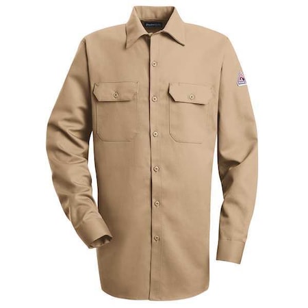 Men's Flame-Resistant Collared Shirt, 8.6 cal/sq cm, XL, ComforTouch® MPN:SLW2KH RG XL