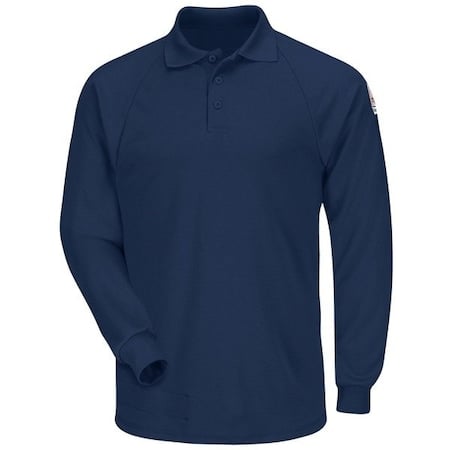 Polo, Classic, Long Sleeve, Navy, 2XL MPN:SMP2NV RG XXL