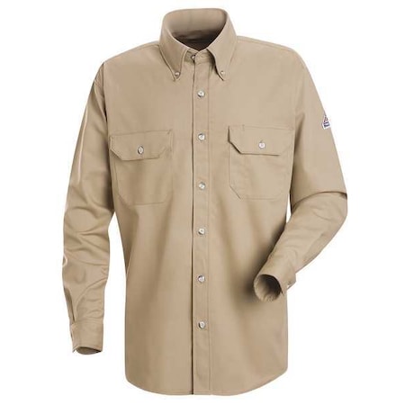 Men's Flame-Resistant Collared Shirt, 9 cal/sq cm, LT, CoolTouch 2 MPN:SMU2KH LN L