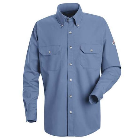 Men's Flame-Resistant Collared Shirt, 9 cal/sq cm, XLT, CoolTouch 2 MPN:SMU2LB LN XL