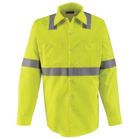 Men's Flame-Resistant Collared Shirt, 9 cal/sq cm, XLT, CoolTouch 2 MPN:SMW4HV LN XL