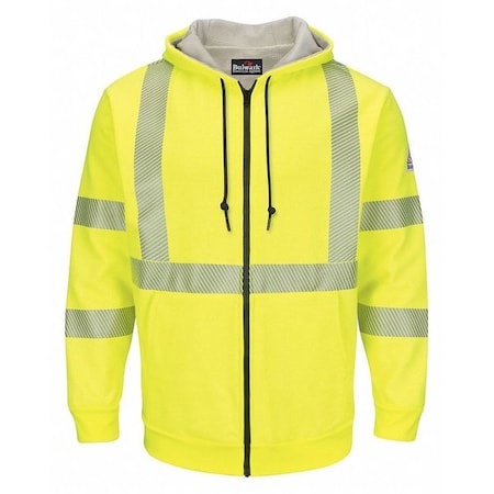 Men's Flame-Resistant Hooded Sweatshirt, 35 cal/sq cm, LT, CoolTouch 2 MPN:SMZ4HV LN L