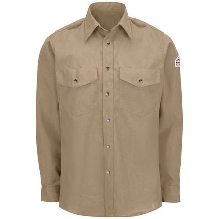 Men's Flame-Resistant Shirt, 4.4 cal/sq cm, LT, Nomex® MPN:SNS2TN LN L