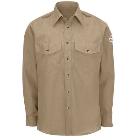 Men's Flame-Resistant Shirt, 4.4 cal/sq cm, 3XL, Nomex® MPN:SNS2TN RG 3XL