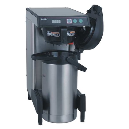 Black, Silver Direct Line 102 oz Airpot Coffee Brewer with Adjustable Legs MPN:39900.0005
