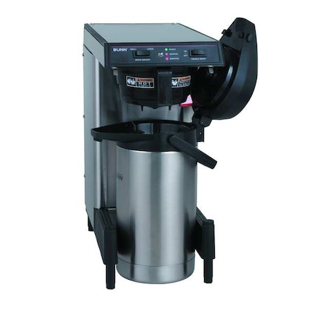 Black, Silver Direct Line 102 oz Airpot Coffee Brewer with Adjustable Legs MPN:39900.0006