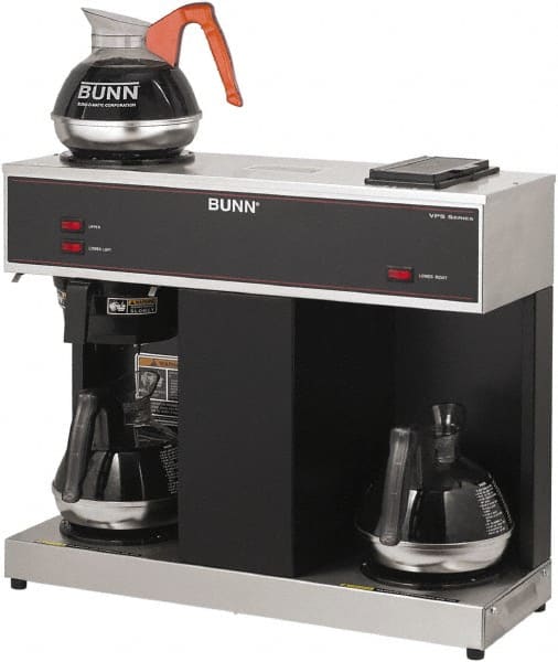 Coffee Makers, Coffee Maker Type: Two Station Commercial Pour-Omatic, Two Station Commercial Pour-Omatic , Overall Length: 23in, 584mm , Overall Width: 8in MPN:BUNVPS