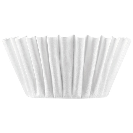 Coffee Filters, 8 to 12 Cup Size, Flat Bottom, PK100 MPN:20104.0001