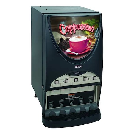 Hot Beverage Dispenser, 5 Hoppers MPN:38100.0003