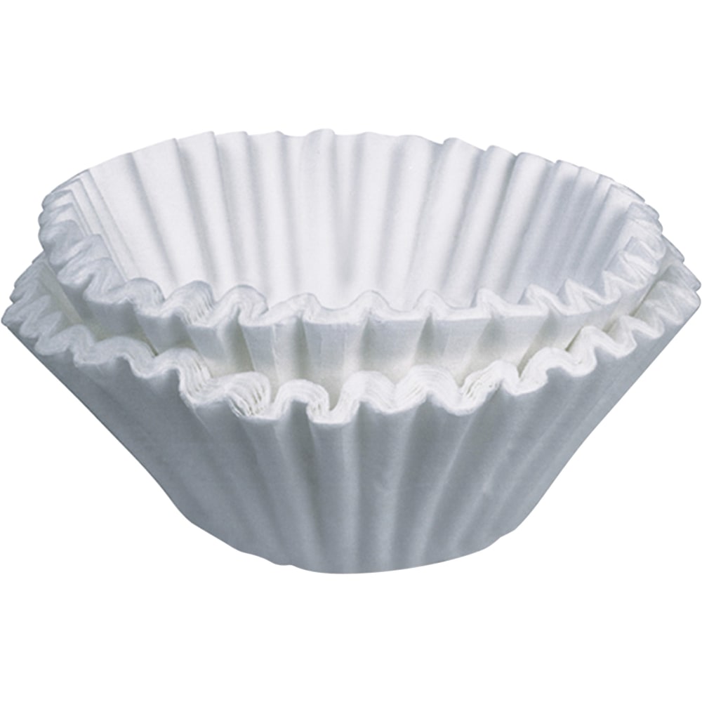 BUNN Home Brewer Coffee Filters - 250 Filter(s) - 12 Cup(s) - Chlorine-free, Heavyweight - 250/Box - 12 / Carton - White MPN:201320000CT