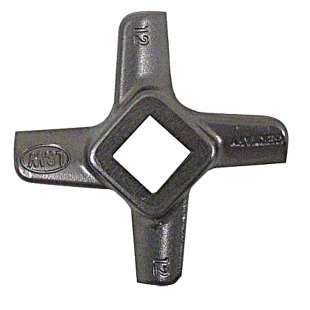 Alfa #12 Meat Grinder Carbon Steel Knife, Silver MPN:012 KN