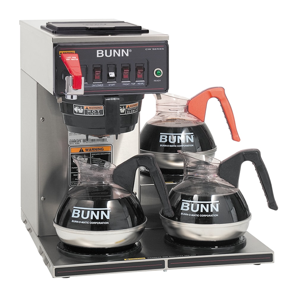 Bunn 12-Cup Automatic Commercial Coffeemaker, Black/Stainless Steel MPN:12950.0212