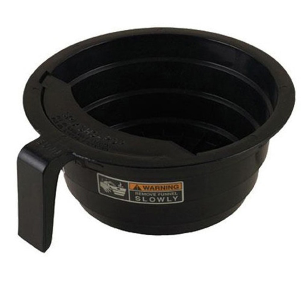 BUNN Replacement Coffeemaker Brew Funnel, 7-1/4in, Black MPN:20583.0003