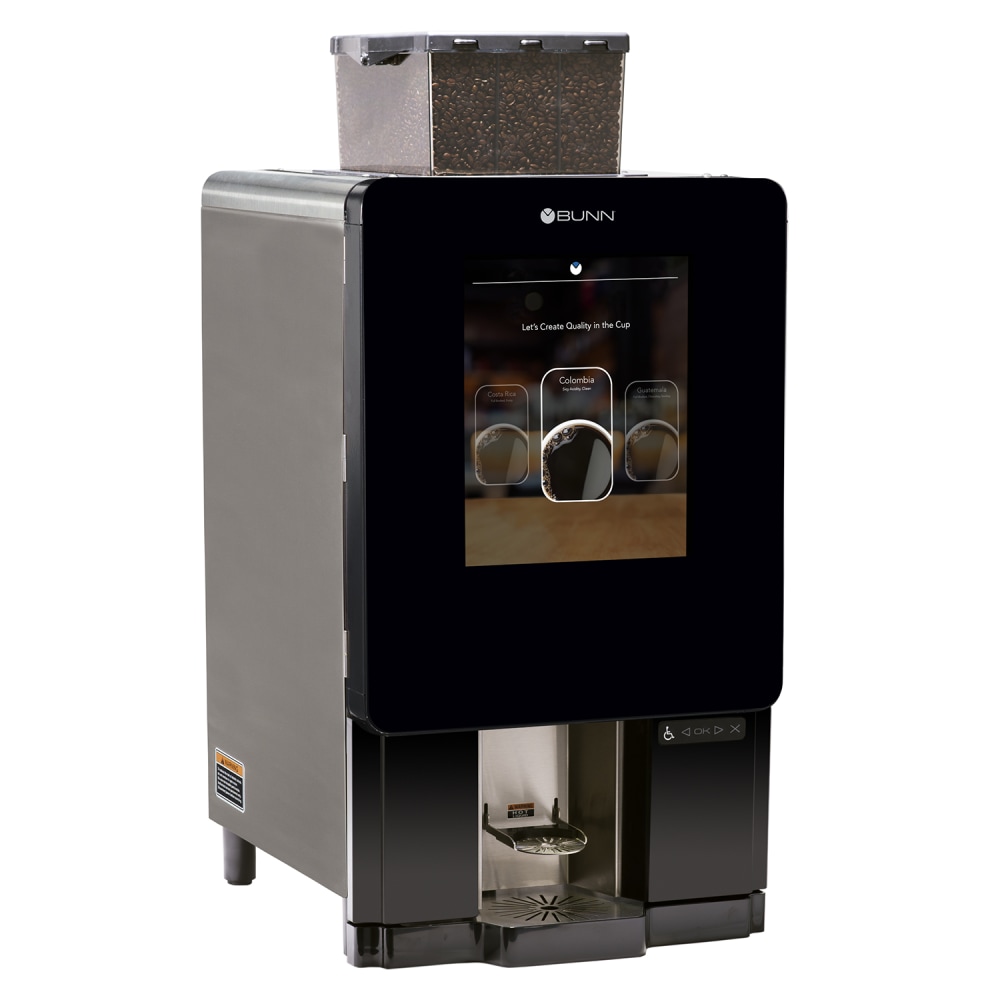 BUNN Sure Immersion 312 Bean-to-Cup Programmable Coffeemaker, BUNN #44400.0200 MPN:44400.0200