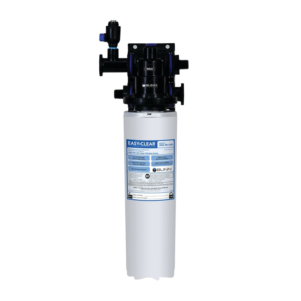 BUNN Water Filtration Kit For Automatic Beverage Dispensing Machines, White/Black, 56000.0024 MPN:56000.0024