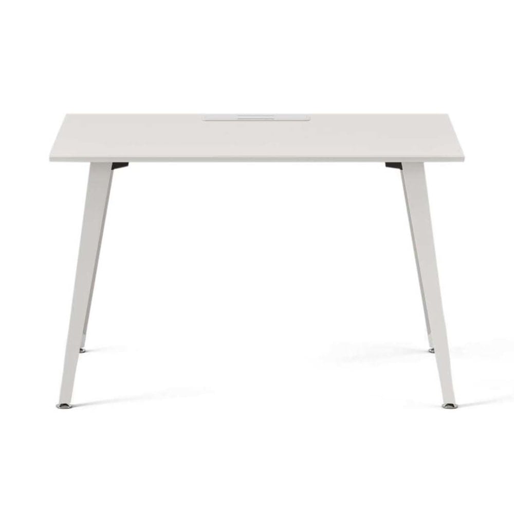 Branch Furniture Office Desk, 48in x 24in, White/White MPN:10-00-53-20
