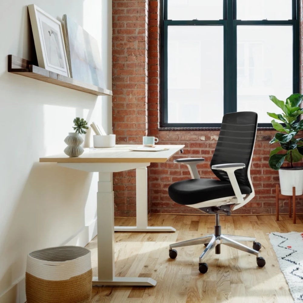 Branch Furniture Ergonomic Task Chair, Black/White MPN:11-01-00-40