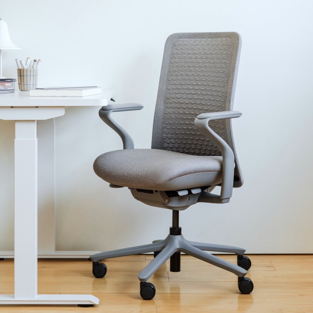 Branch Furniture Verve Seating Ergonomic Fabric Mid-Back Task Chair, Lunar MPN:11-10-00-87