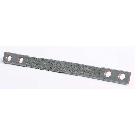 Braided Cable Sleeve, 0.44 in Inside Dia., 2 ft, Copper MPN:BE24