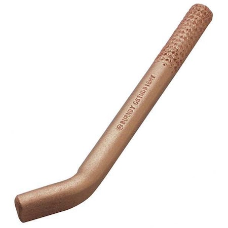 Steel Grounding Stud, 1/0AWG, 7.16In MPN:GSTUD916HY