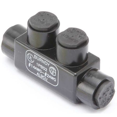 MultitapConnector, Alum, Blk, Hex, 2Port MPN:1PBS2