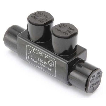 MultitapConnector, Alum, Blk, Hex, 2Port MPN:1PBS250