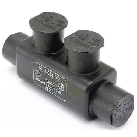 MultitapConnector, Alum, Blk, Hex, 2Port MPN:1PBS500
