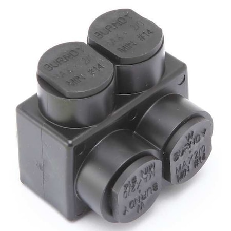 MultitapConnector, Alum, Blk, Hex, 2Port MPN:1PL2/02
