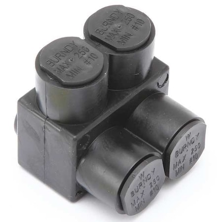 MultitapConnector, Alum, Blk, Hex, 2Port MPN:1PL2502