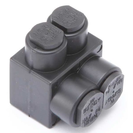 MultitapConnector, Alum, Blk, Hex, 2Port MPN:1PL42