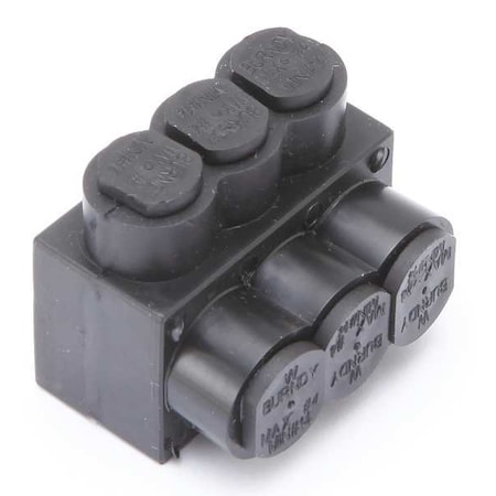 MultitapConnector, Alum, Blk, Hex, 3Port MPN:1PL43