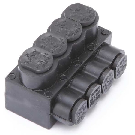 MultitapConnector, Alum, Blk, Hex, 4Port MPN:1PL44