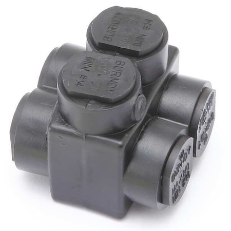 MultitapConnector, Alum, Blk, Hex, 2Port MPN:1PLD2/02