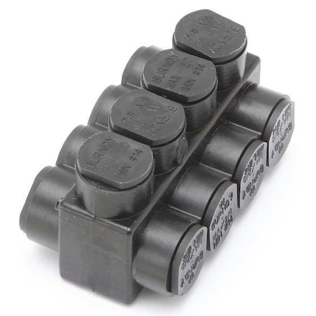 MultitapConnector, Alum, Blk, Hex, 4Port MPN:1PLD2/04