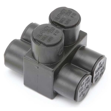 MultitapConnector, Alum, Blk, Hex, 2Port MPN:1PLD2502