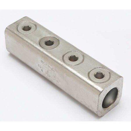 Mechanical Lug, 750 kcmil Max, 4 Conductor, 15/16 in Stud, Aluminum MPN:AMS750