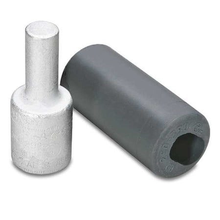 Compression Adapter, 6 AWG Max, Standard Barrel, Aluminum, Tan MPN:AYP6